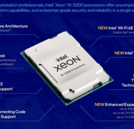Intel lanza sus CPUs Xeon W-3300 (Ice Lake) con hasta 38 núcleos