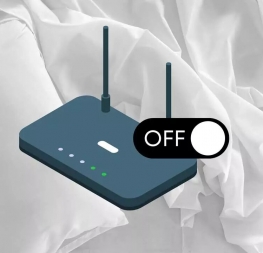 Think about it before turning off the router at night and keep this in mind