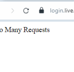 [FORO] Al iniciar sesión en mi cuenta hotmail sale un mensaje de 