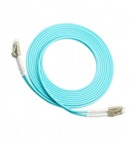 Cable de parche óptico OM3 LC/UPC multimodo 3m, fibra óptica, dúplex, 3,0mm