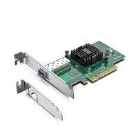Tarjeta de red PCI-E NIC de 10 GB, puerto SFP+ único, con controlador Intel 82599EN, comparado con Intel X520-DA1 (Intel E10G42BTDA)