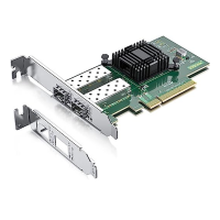 Tarjeta de red PCI-E NIC de 10 GB, puerto SFP+ dual, con controlador Intel 82599EN, comparado con Intel X520-DA2 (Intel E10G42BTDA)